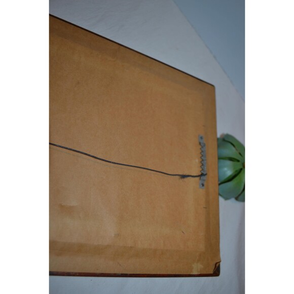 Vintage The Virgin and Child Adored by Saint Louis King of France Framed Art - Picture 3 of 7